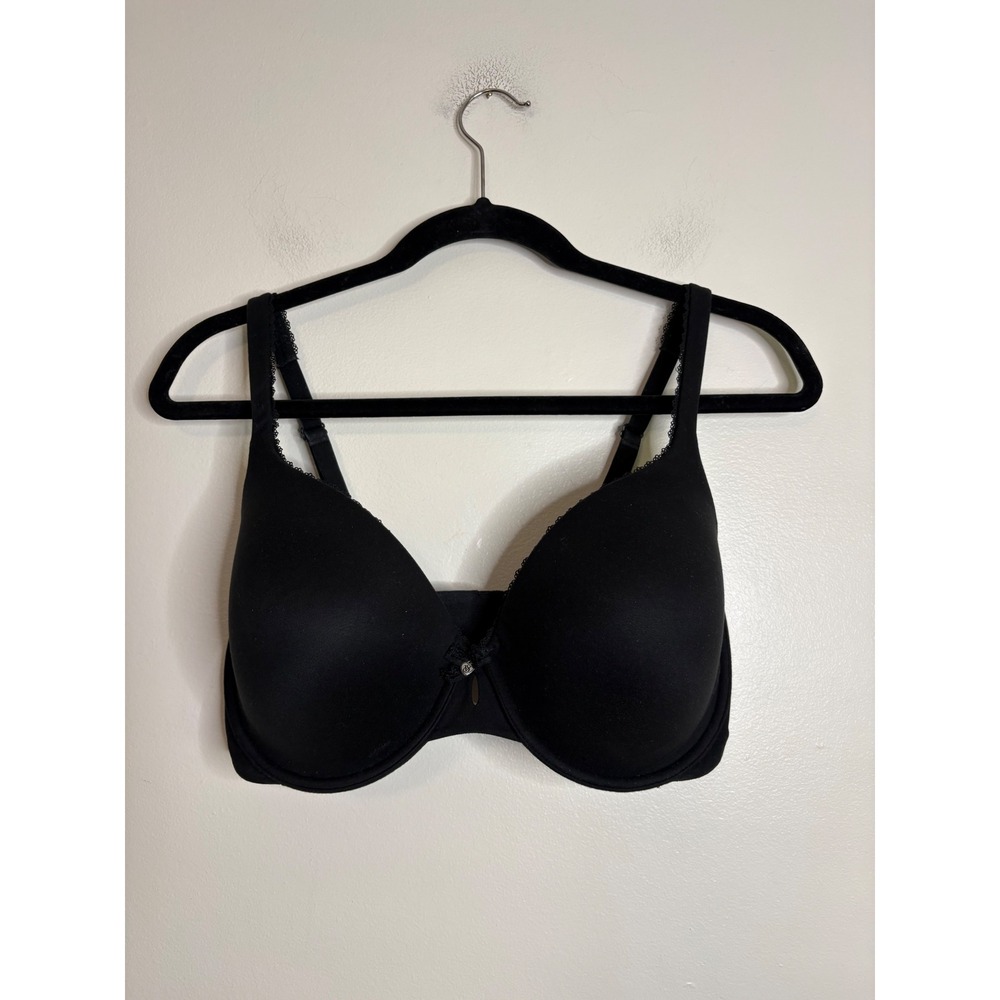 Victoria's Secret Body by Victoria Lined Perfect Coverage Bra Black 34DDD